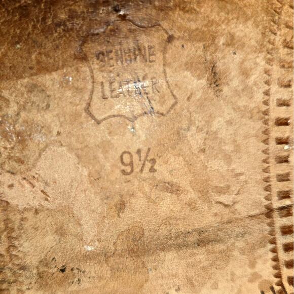 Marco Vicci 9 .5 Alligator True Ventage Men's Dress Shoe Rounded Toe 9 1/2 - Picture 7 of 9